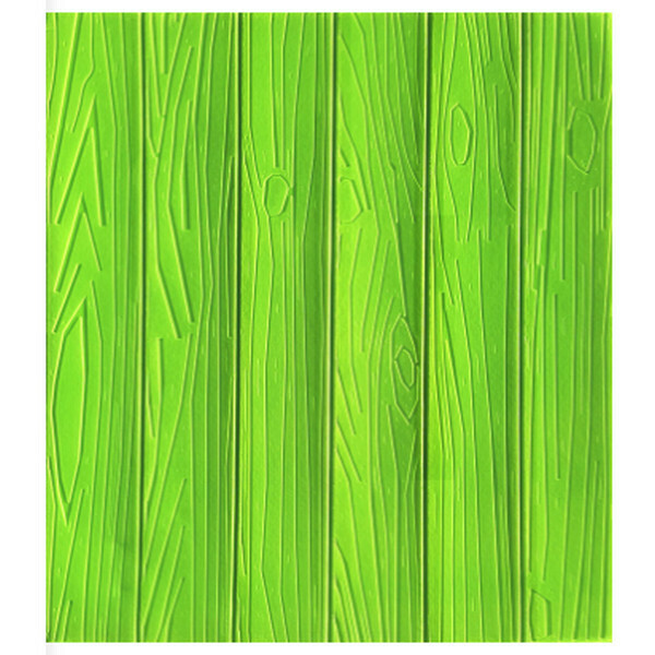 Hot selling waterproof and moisture-proof self-adhesive 3D embossed wood wall sticker wallpaper [embossed wood grain-fruit green] [60cm*70cm*8mm]