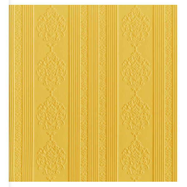 Hot selling waterproof, moisture-proof, shockproof, self-adhesive 3D three-dimensional strong glue European flower wall sticker [Ouman flower bright yellow] [70*70cm*5mm]