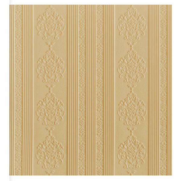 Hot selling waterproof, moisture-proof, shock-proof, self-adhesive 3D three-dimensional strong glue Oman flower wall sticker [Oman flower beige] [70*70cm*5mm]