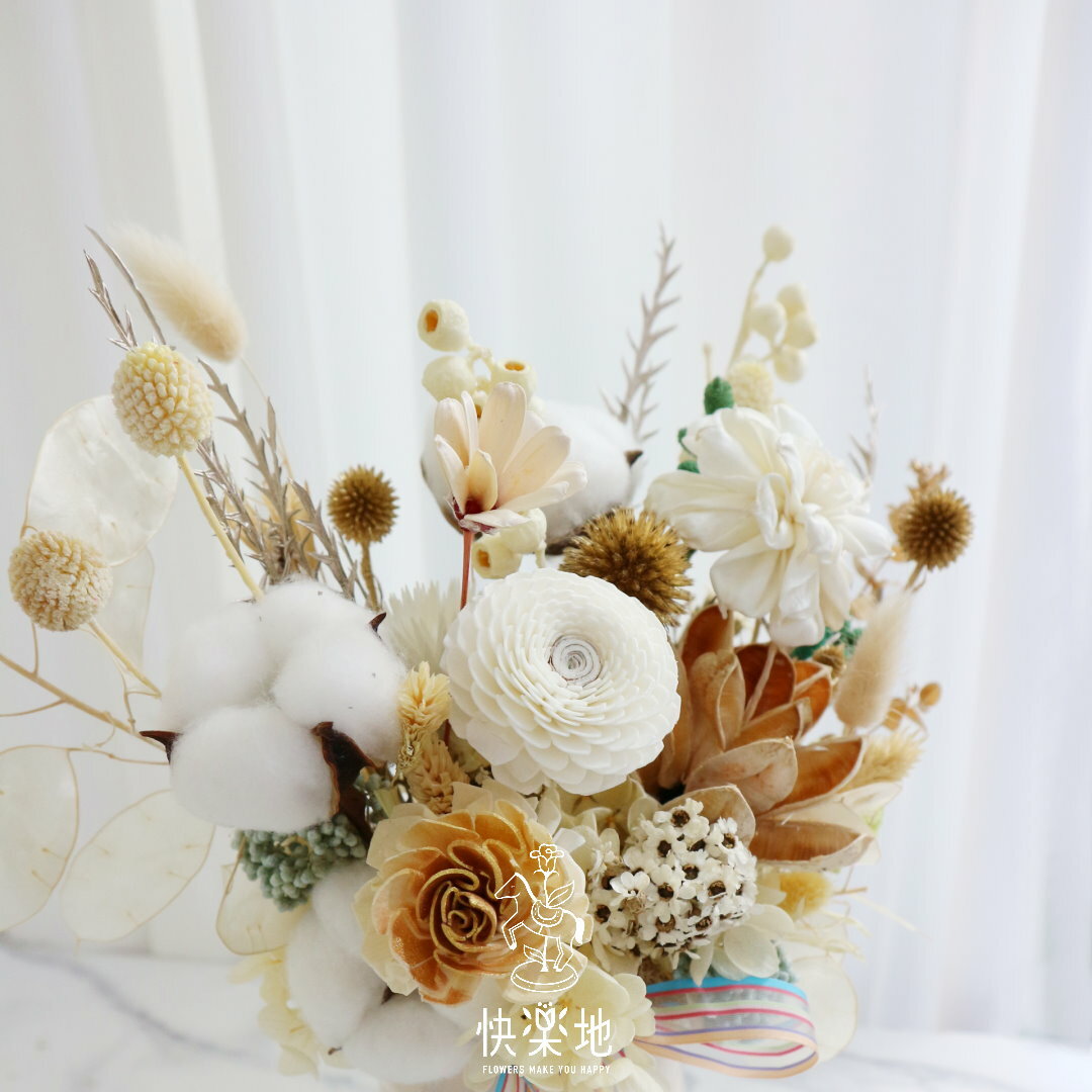 柔光渲染 I 盆花I 永生花 I 乾燥花 PF240321