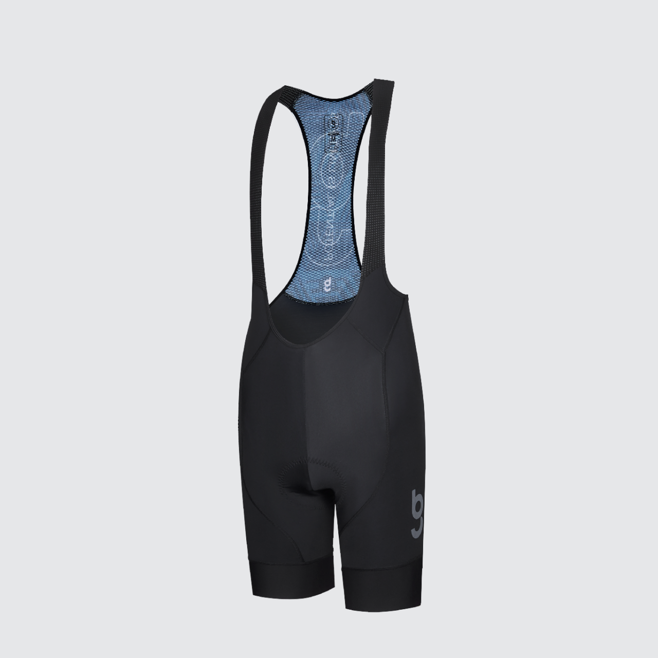 BG Sports Pinnacle Orbit 男裝騎行吊帶褲 Black