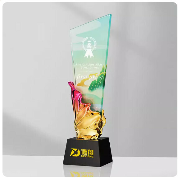 熱推水晶獎杯定制（款式十八（下单後聯絡客服確認(字及圖樣）