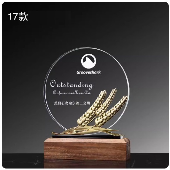 Hotly recommended creative crystal trophy customization (17 styles (contact customer service after placing order to confirm (words and drawings))