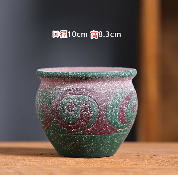 Popular small ceramic flowerpot [Little Mediterranean-06]
