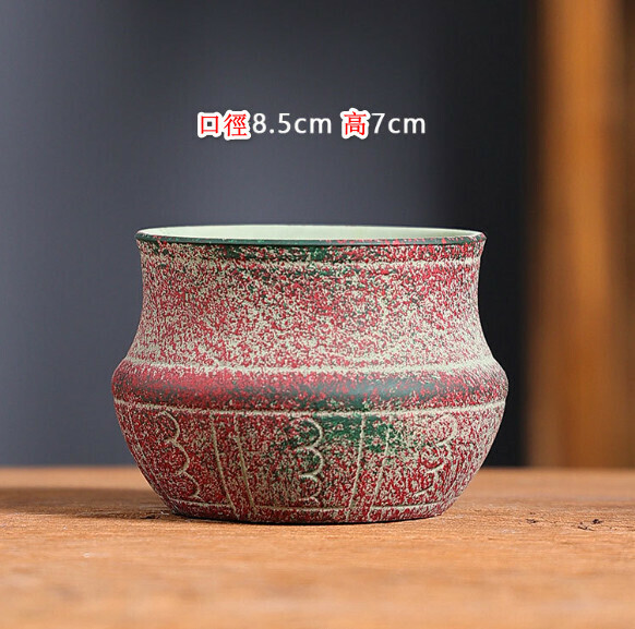 Popular small ceramic flowerpot [Little Mediterranean-18]