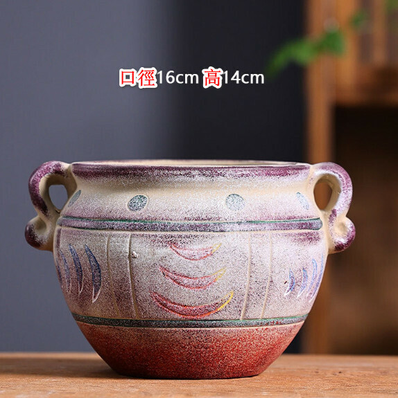 Popular creative ceramic flowerpot [Great Mediterranean-08]