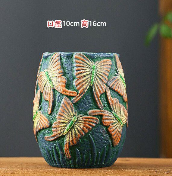 Popular creative retro ceramic flowerpot [Exaggerated old style 2]