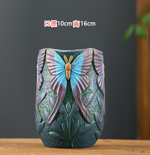 Popular creative retro ceramic flowerpot [Exaggerated old style 1]