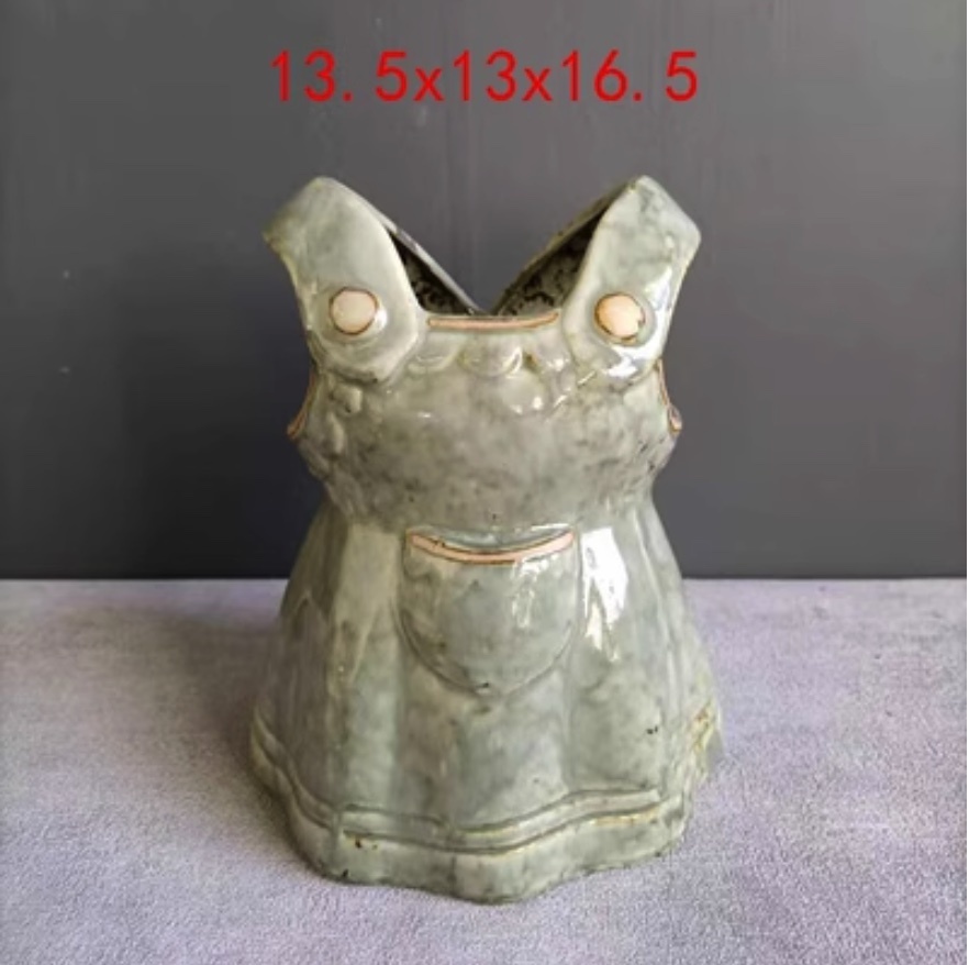Popular creative jeans-shaped flower pot (lemon yellow - color is subject to the picture)