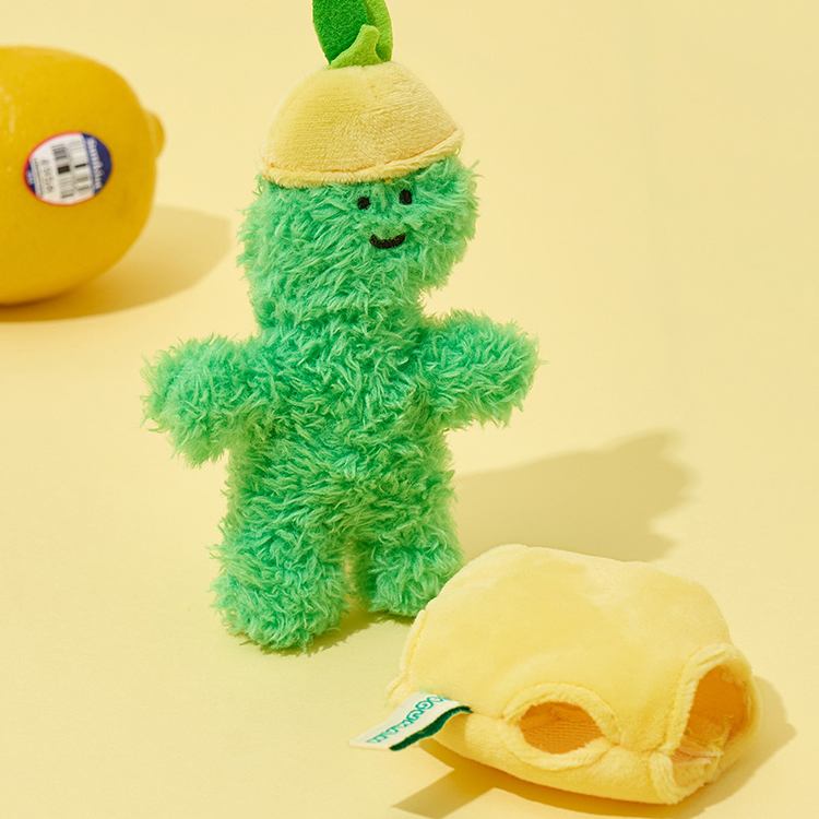 【Joguman】BRACHIO LEMONADE 絨毛鑰匙圈 綠色