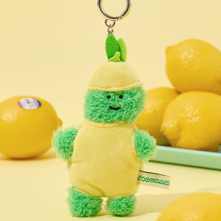 【Joguman】BRACHIO LEMONADE 絨毛鑰匙圈 綠色
