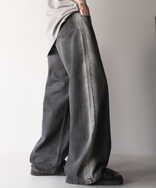 日本🇯🇵連線 JAVA 復古刷舊牛仔褲 寬鬆 做舊 水洗 3色 (任買兩件7-11免運)/預購