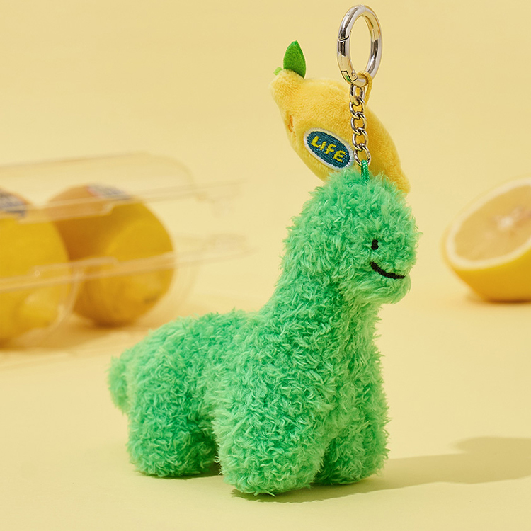 【Joguman】LEMONADE 絨毛鑰匙圈