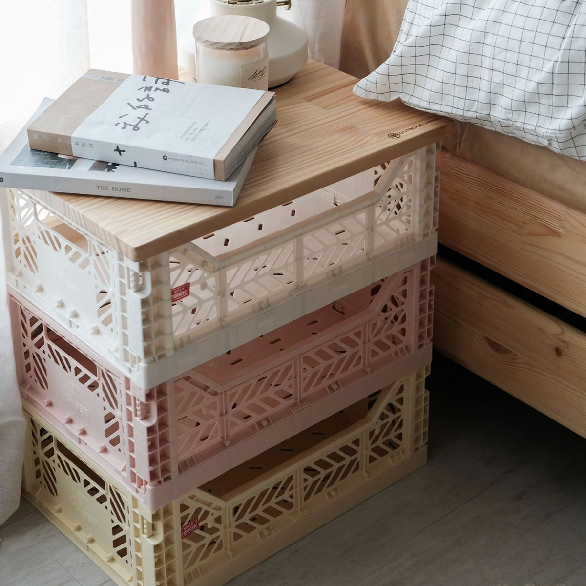 Aykasa 摺疊收納籃｜M