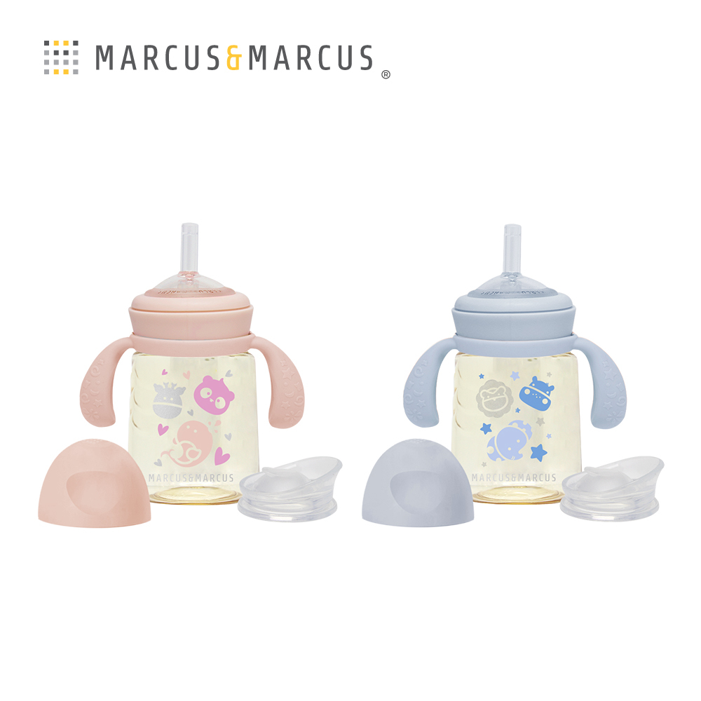Marcus&Marcus PPSU 2合1訓練水杯套組 180ml
