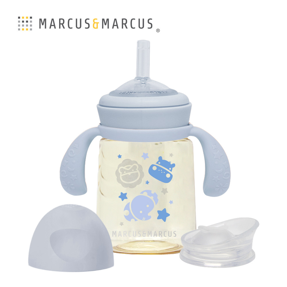 Marcus&Marcus PPSU 2合1訓練水杯套組 180ml
