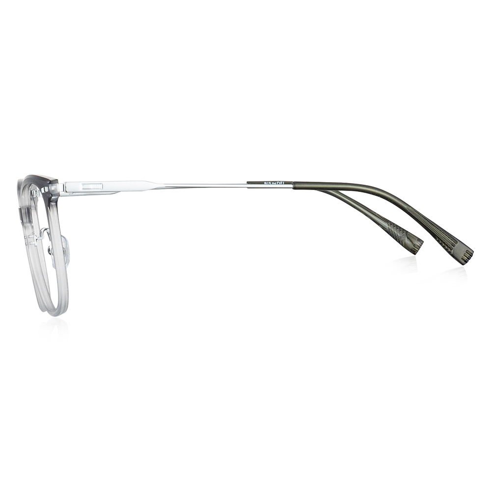 清透亮時尚款大方框眼鏡-兩色可選