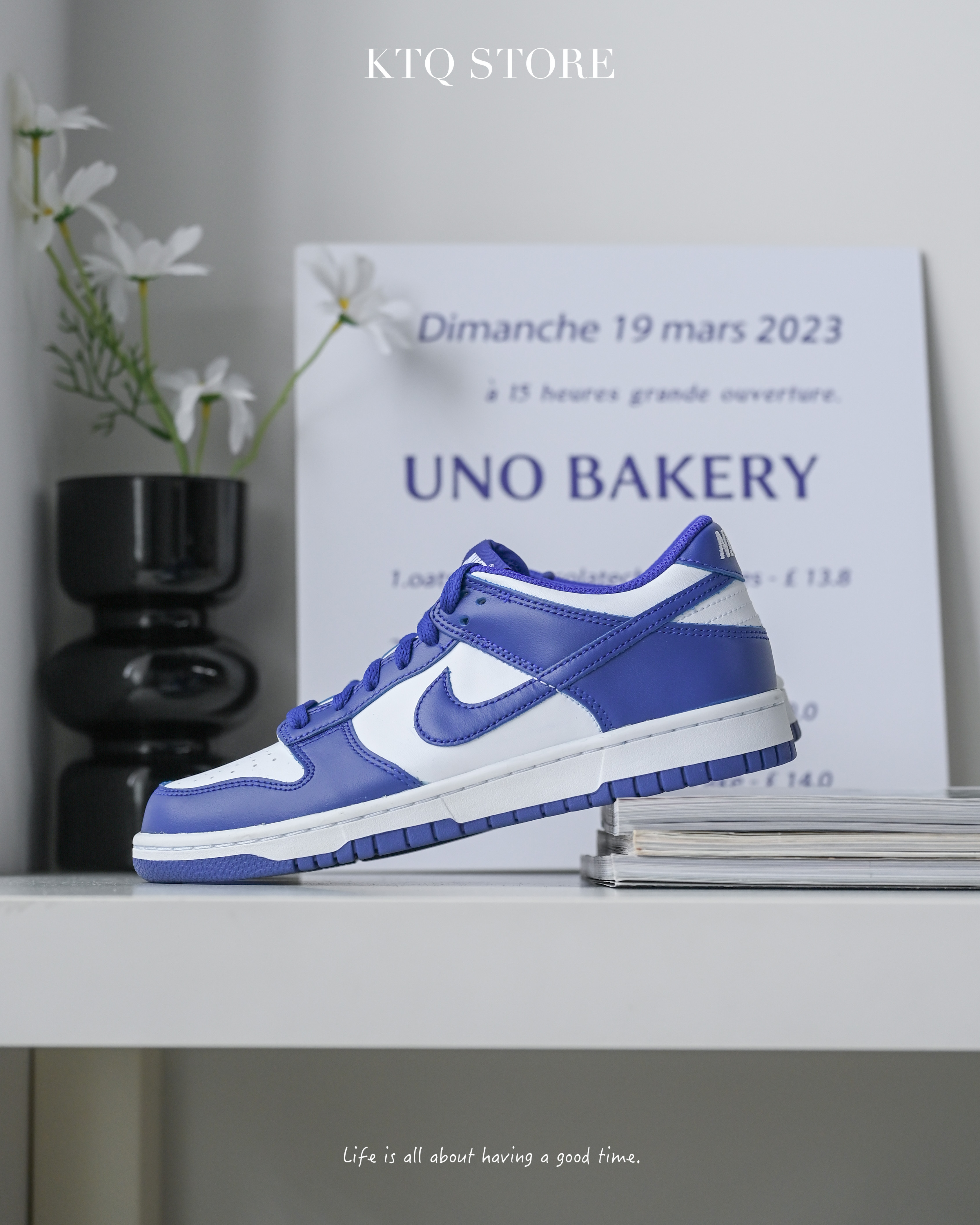 KTQ STORE ‧ Nike Dunk Low "Concord" GS 藍紫色 FB9109-106