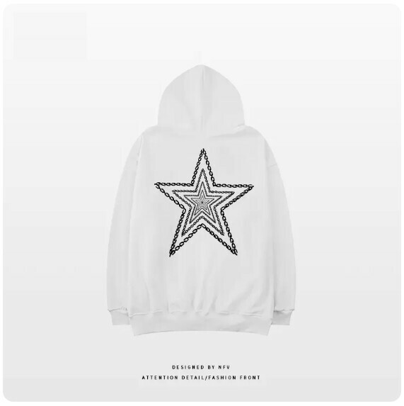 熱推連帽衛衣【M-3XL】【白色-薄款】(下單後聯絡客服確認發貨尺碼) 