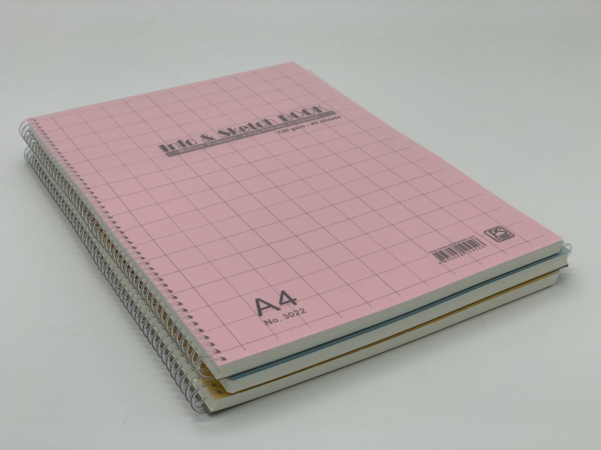 #3022 A4 圖畫簿 (40頁) - 1本