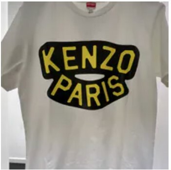 [S] KENZO MEN'S NAUTICAL OVERSIZE T-SHIRT,WHITE, PFD55TS1754SY-02 (SK244)