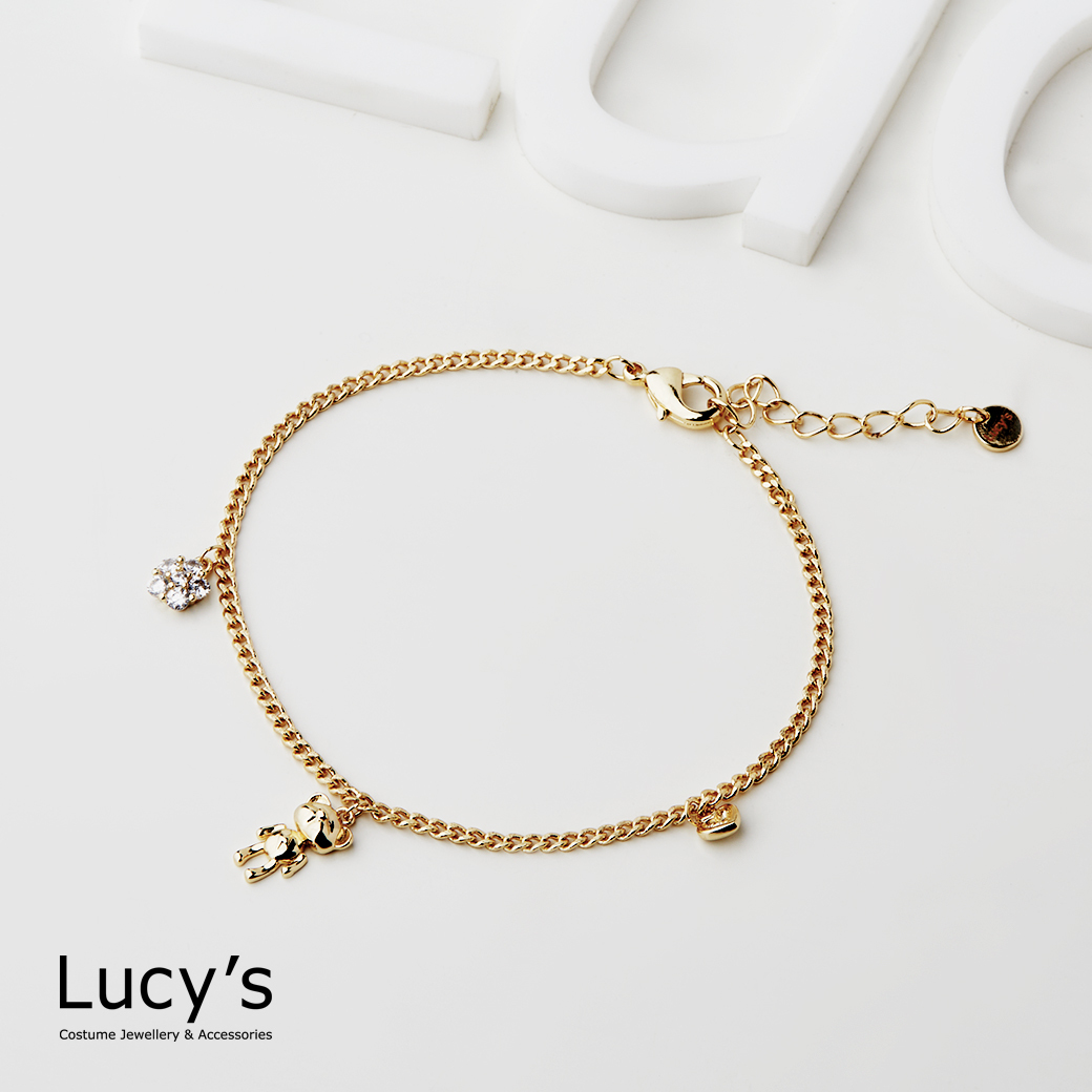 小熊星願 手鍊 (二色) (114539/114540)