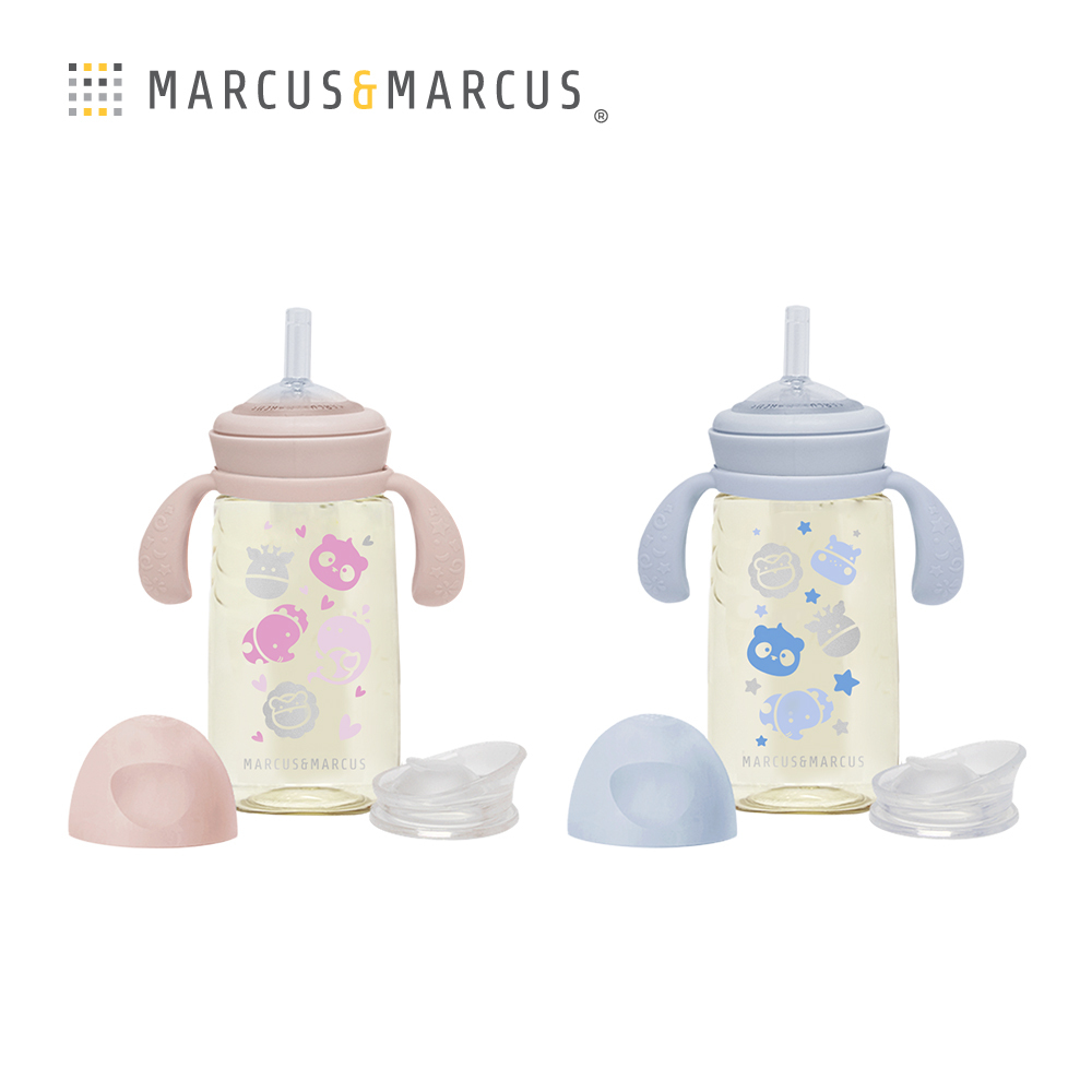 Marcus&Marcus PPSU 2合1訓練水杯套組 300ml