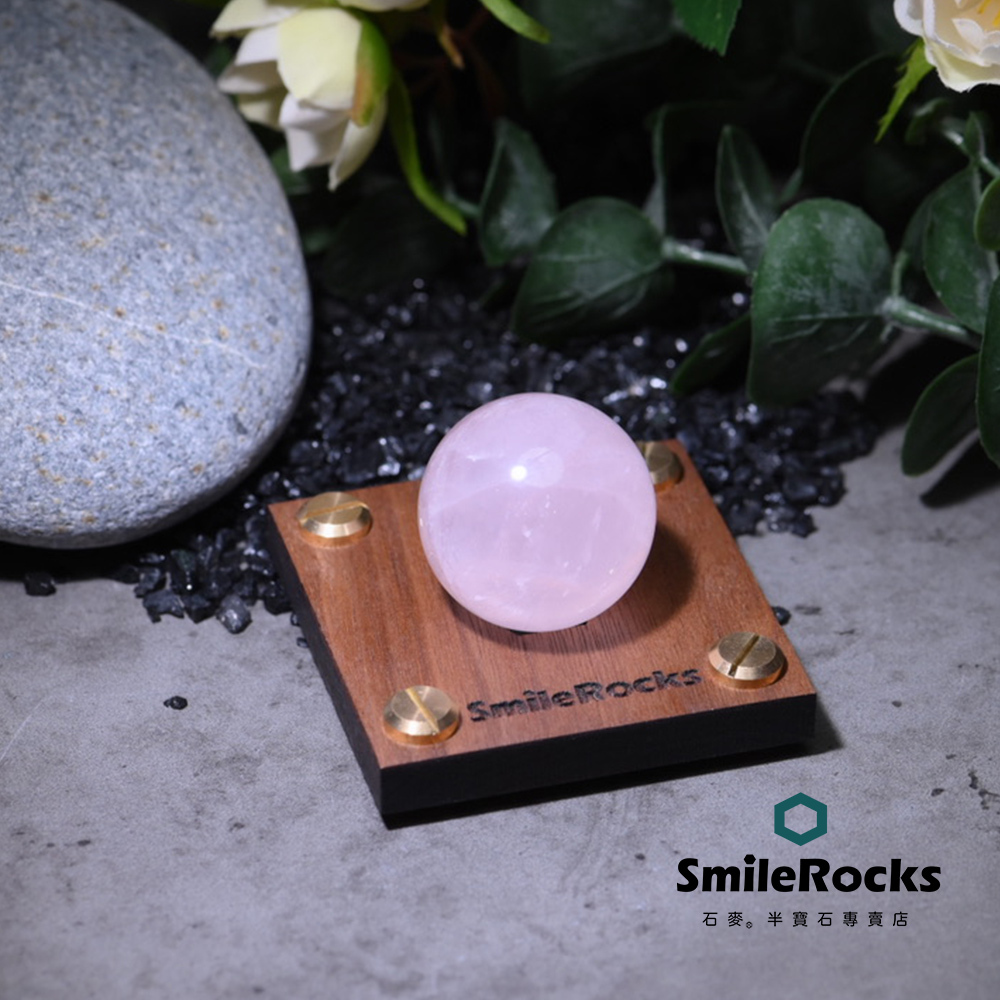 【石麥SmileRocks】粉晶球 (直徑3.3cm)