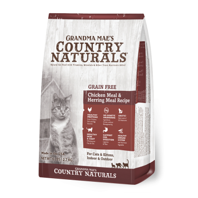 Country Naturals 無穀物雞肉鯡魚防敏全貓糧 3LB