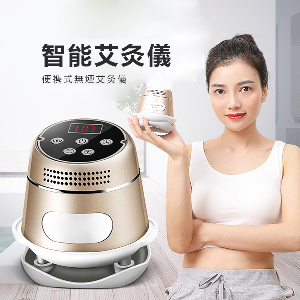 日本TSK 智能A-23便攜式無煙電動艾灸儀理療器 (P2775)