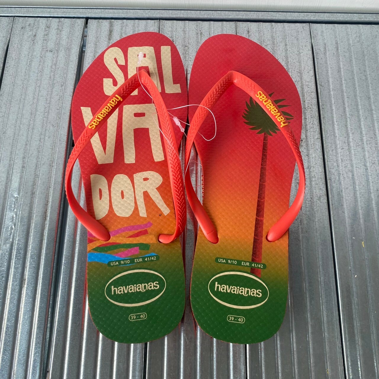 Havaianas 哈瓦仕 拖鞋 夾腳拖 粉色 椰子樹 4148968-5023W