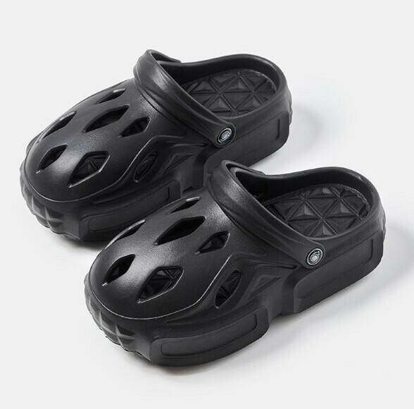 Popular thick-soled beach shoes [36-41 sizes] [black] (contact customer service after placing the order to confirm the delivery size)