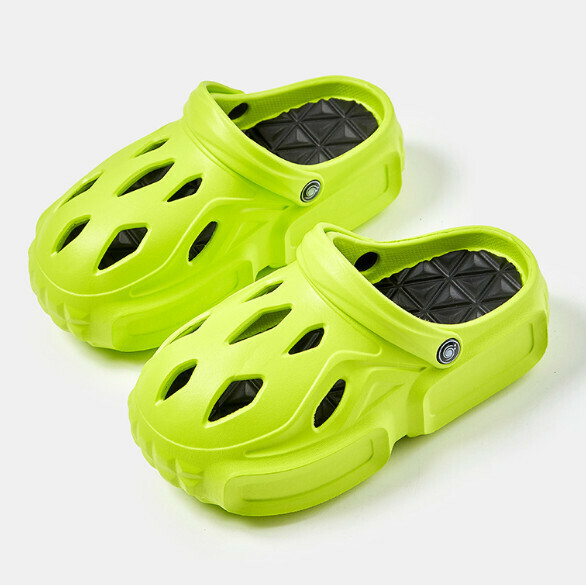 Popular thick-soled beach shoes [36-41 sizes] [green] (contact customer service after placing the order to confirm the delivery size)