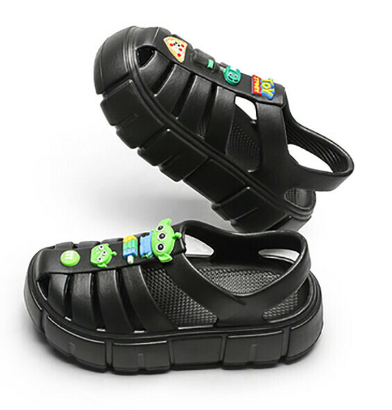 Popular thick-soled beach shoes [35-40 sizes] [black] (contact customer service after placing the order to confirm the delivery size)