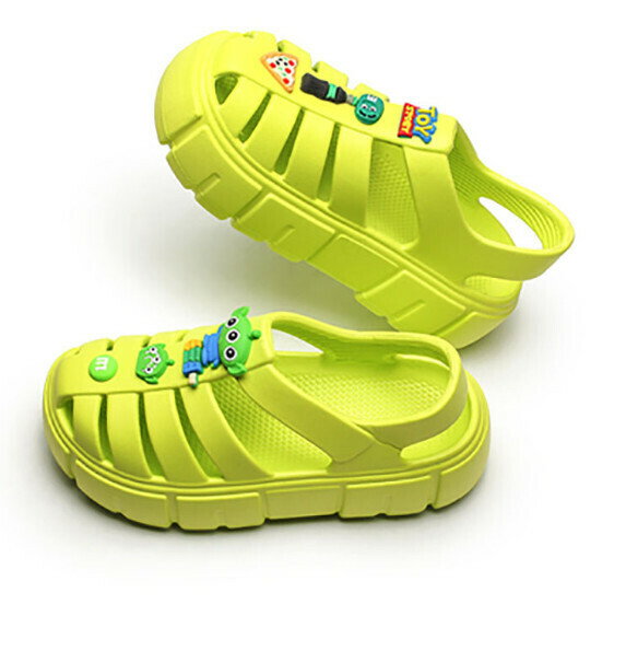 Popular thick-soled beach shoes [35-40 sizes] [fluorescent green] (contact customer service after placing the order to confirm the delivery size)