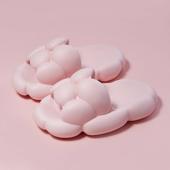 Popular thick-soled beach shoes [36-45 sizes] [pink] (contact customer service after placing the order to confirm the delivery size)