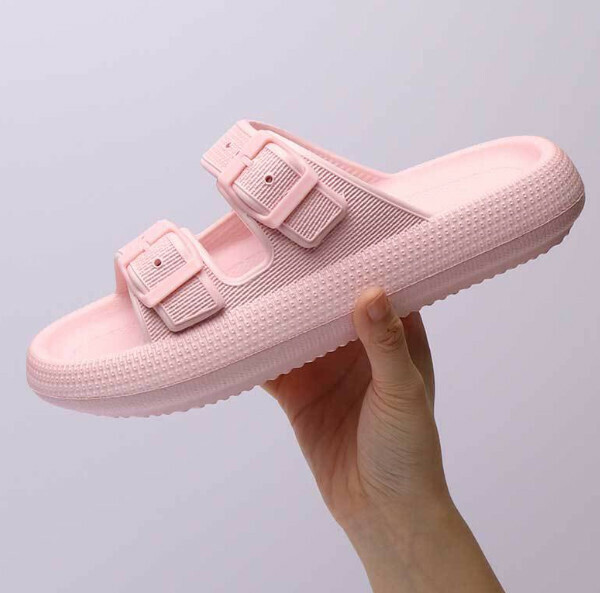 爆款踩屎感涼拖鞋【36-43碼】【5017粉色】(下單後聯絡客服確認發貨尺碼) 