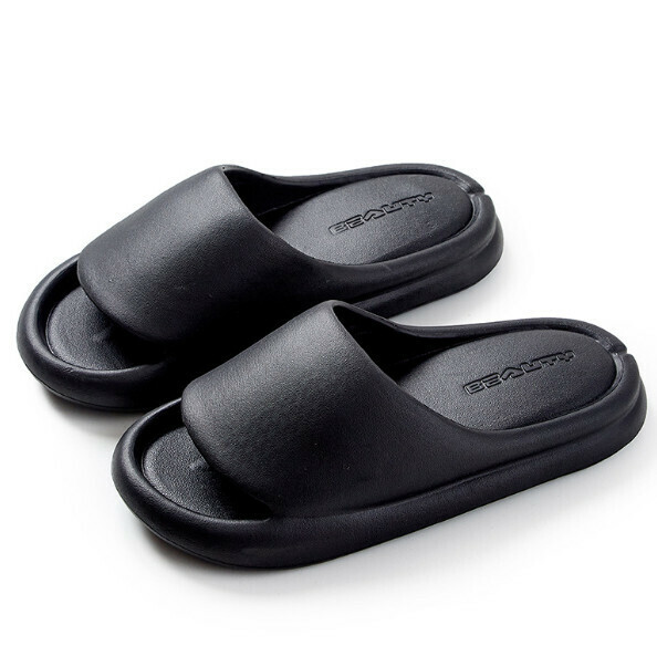 Popular candy-colored flip-flops [40-45 sizes] [black] (contact customer service after placing the order to confirm the delivery size)