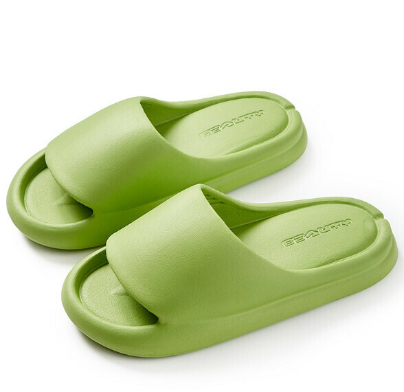 Popular candy-colored flip-flops [36-41 sizes] [green] (contact customer service after placing the order to confirm the delivery size)