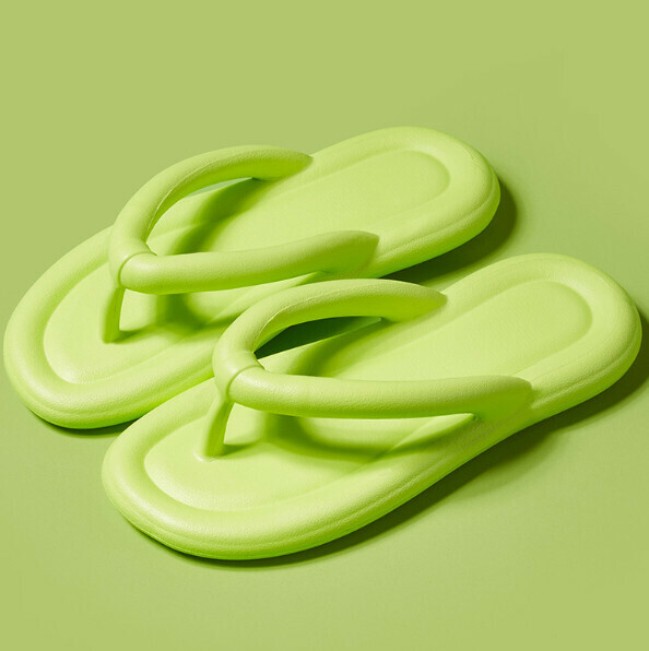 Popular casual flat flip-flops [36-41 sizes] [grass green] (contact customer service after placing the order to confirm the delivery size)
