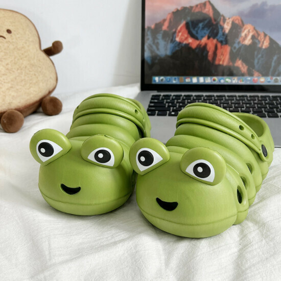 Hot recommended lightweight clogs for outer wear (sizes 36-41 [green]-caterpillar) [please contact customer service to confirm delivery size after placing an order]