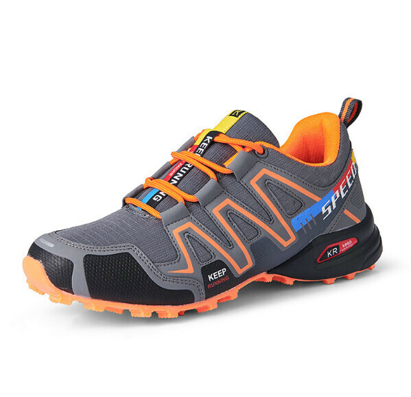 Hot Recommended Casual Couple Sports Shoes [35-46 Sizes] [906 Gray Orange Color] (contact customer service after placing the order to confirm the delivery size)