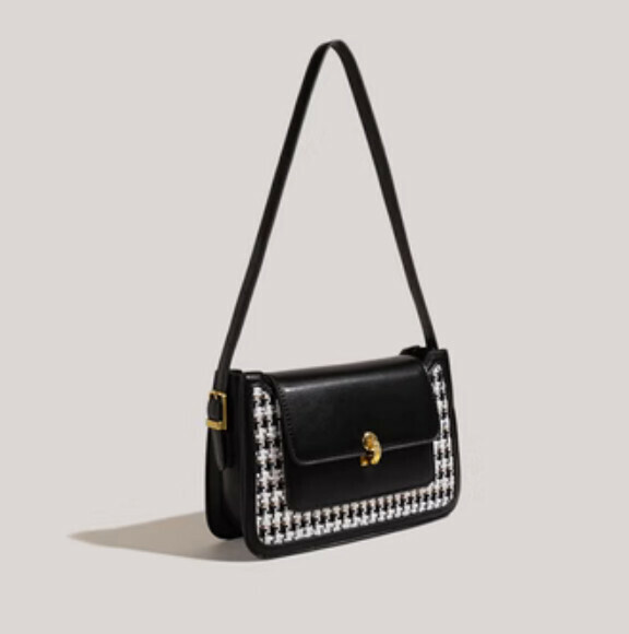 Hot Recommended Shoulder Crossbody Bag (Black)