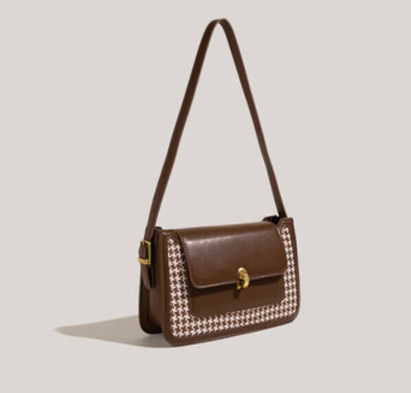 Hot Recommended Shoulder Crossbody Bag (Brown)