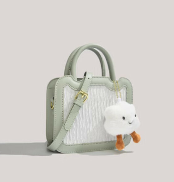 Hot push hand crossbody bag (green)