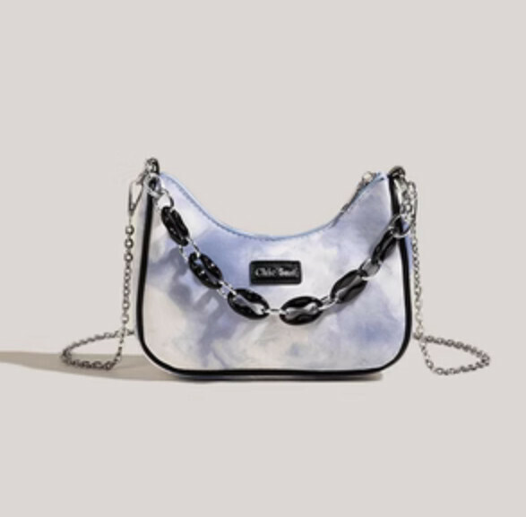 Hot Recommended Shoulder Chain Crossbody Bag (Blue)