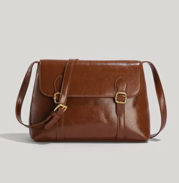 Hot Recommended Retro Shoulder Crossbody Bag (Yellow Brown)