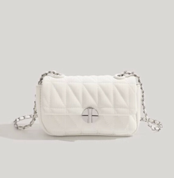 Hot recommended commuter shoulder crossbody bag (white)