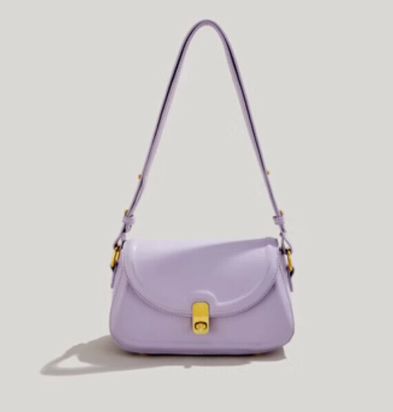 Hot recommendation: versatile one-shoulder cross-body small square bag (purple)