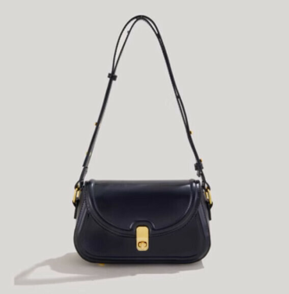 Hot Recommended Versatile Shoulder Crossbody Small Square Bag (Black)